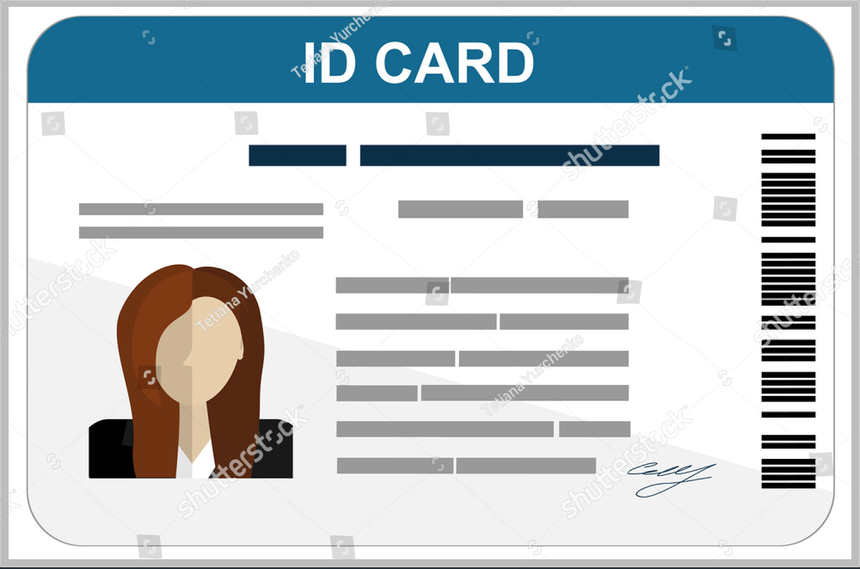 free identification card software download